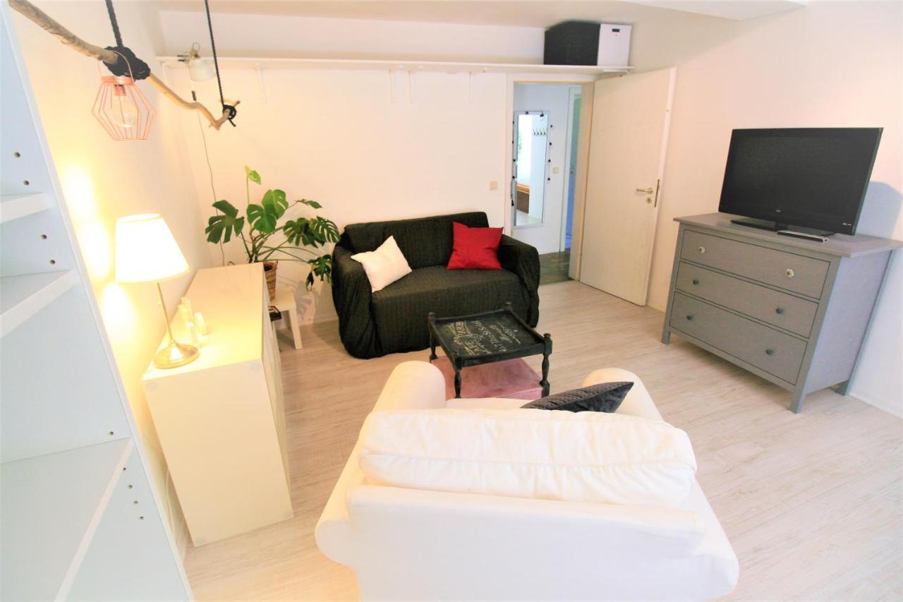 Zentrale Ferienwohnung „Treibholz“ Im Sonnenblumenhaus Flensborg Eksteriør billede